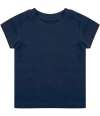 LW620 Larkwood Baby/Toddler Organic T-Shirt Navy colour image